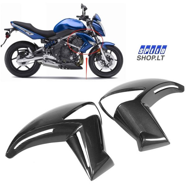 KAWASAKI Er-6N Er6N priekiniai radiatoriaus dangteliai
